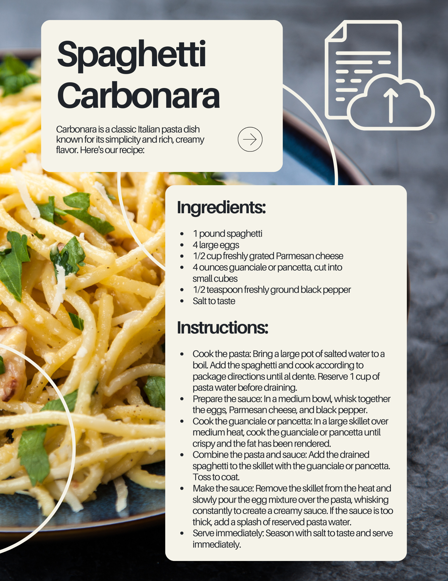 restaurant Recipe card  (1)